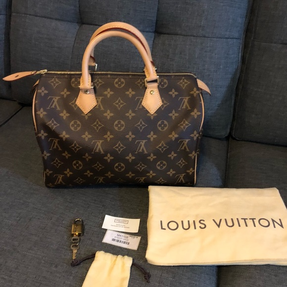 Authentic Louis Vuitton Speed 30